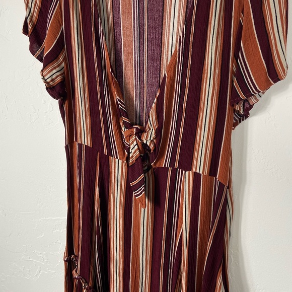 Cotton Candy Multicolor Striped Mini Dress - Picture 2 of 6